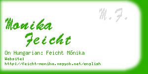 monika feicht business card