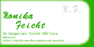 monika feicht business card